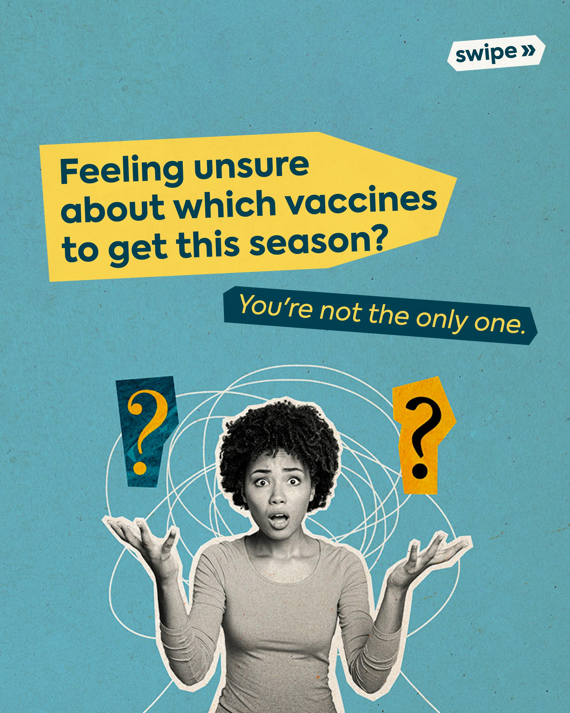 Talk to your doctor about flu, COVID-19, and RSV vaccines