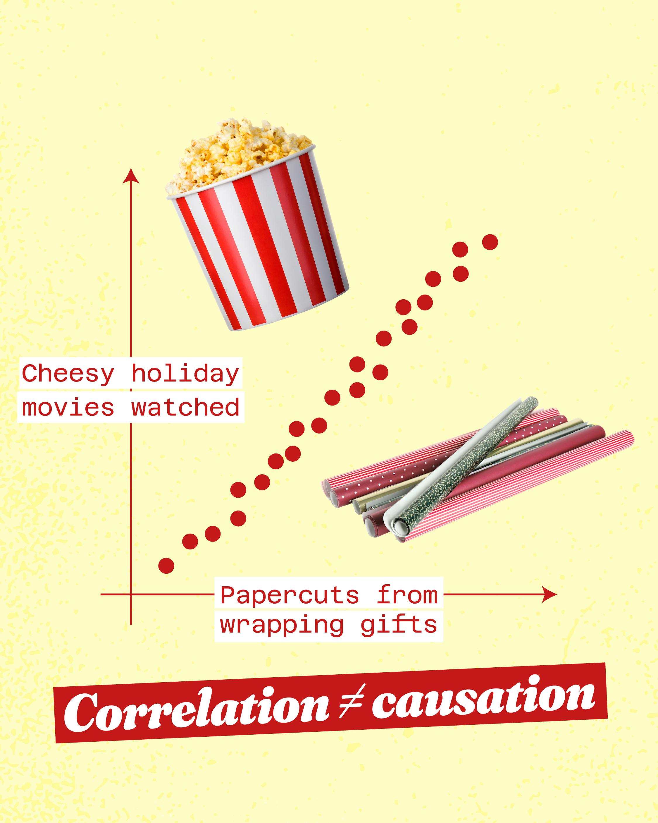 This holiday season, remember: Correlation is not the same as causation