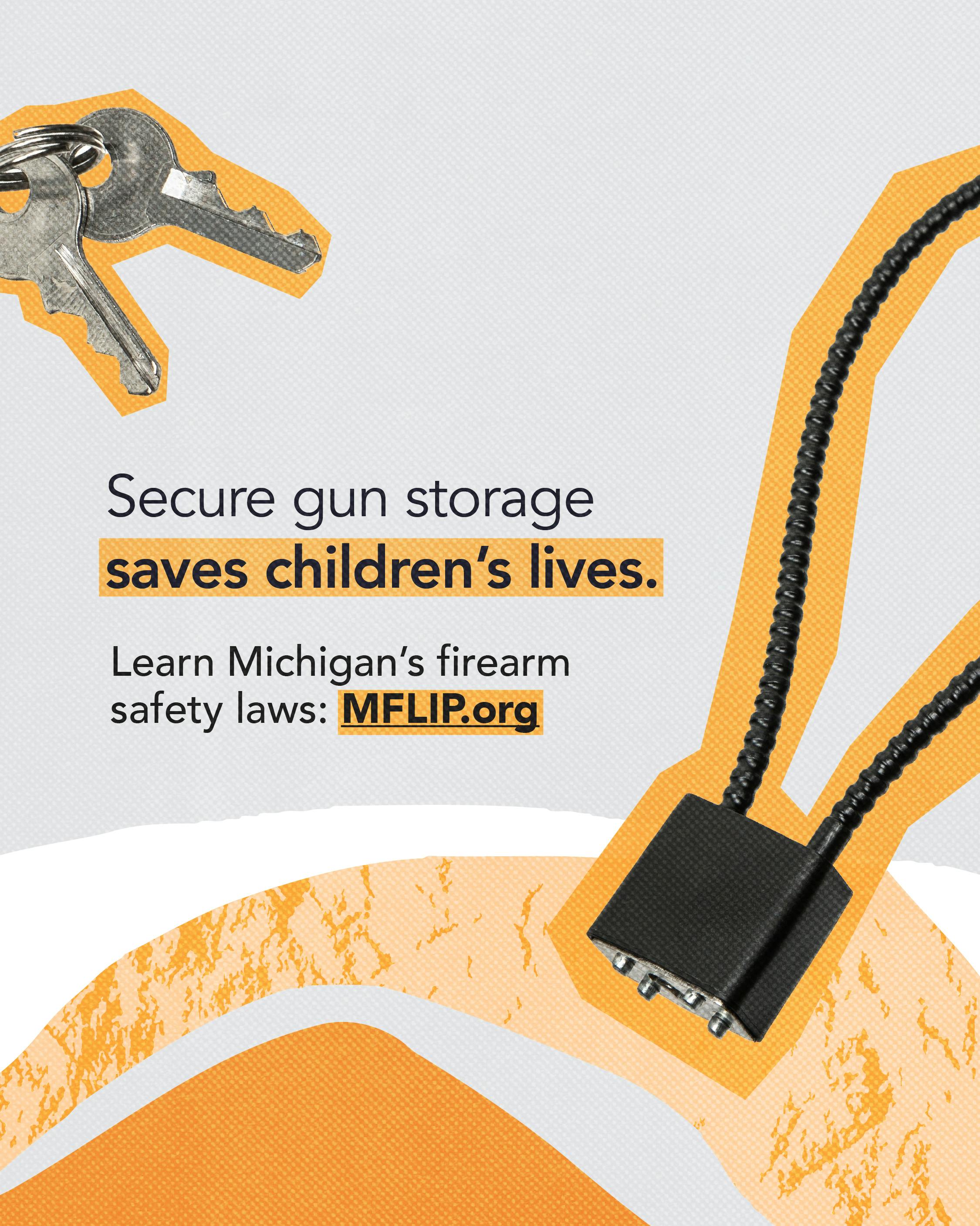 Secure gun storage saves children's lives