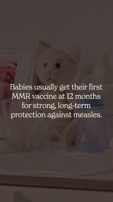 Early measles vaccination protects babies during outbreaks or before travel