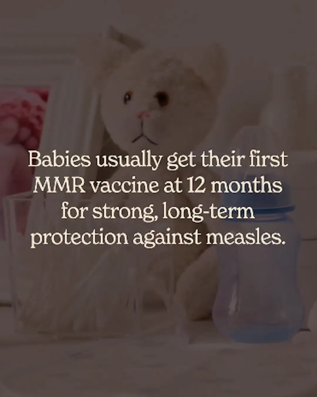 Early measles vaccination protects babies during outbreaks or before travel