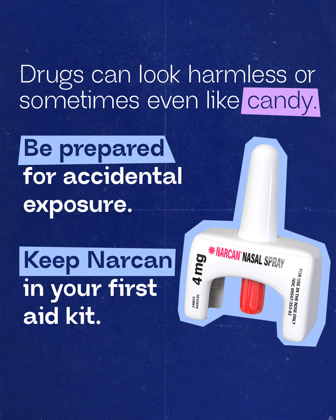 Keep Narcan in your first aid kit