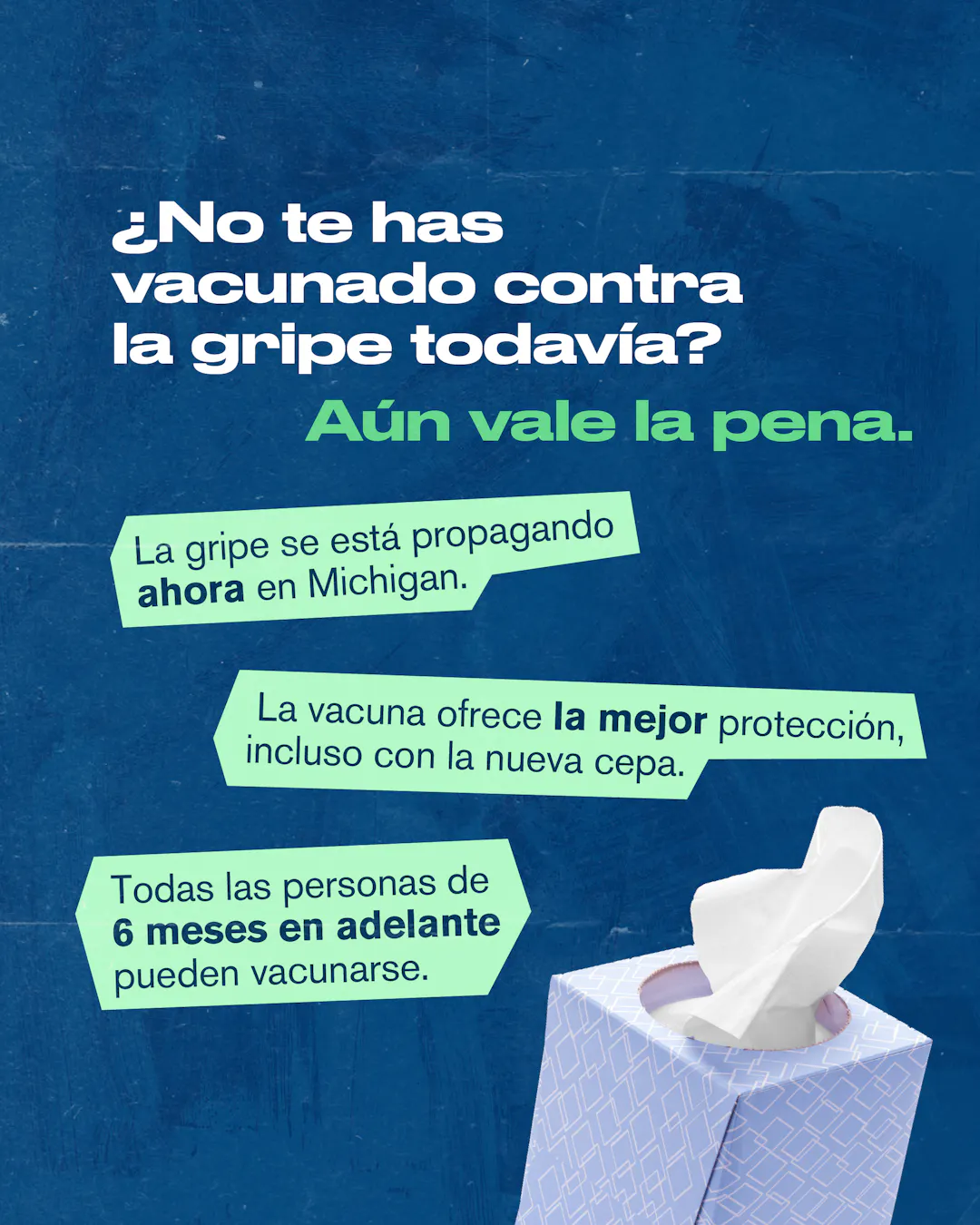 Aún vale la pena obtener tu vacuna contra la gripe