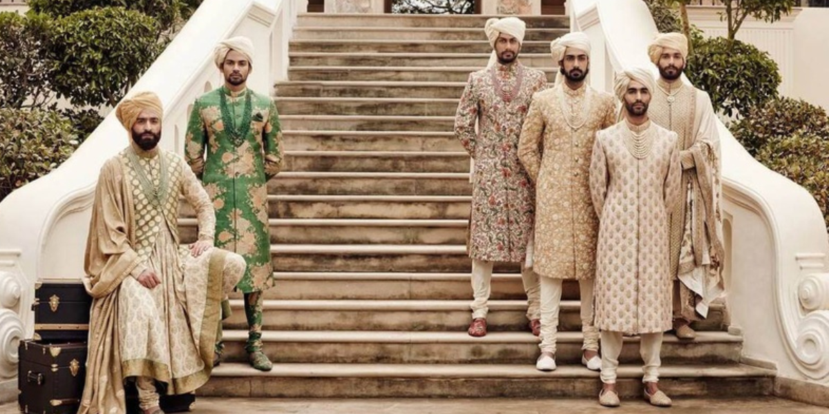 Grooms You NEED To Check Out These Printed Sherwanis  WeddingBazaar