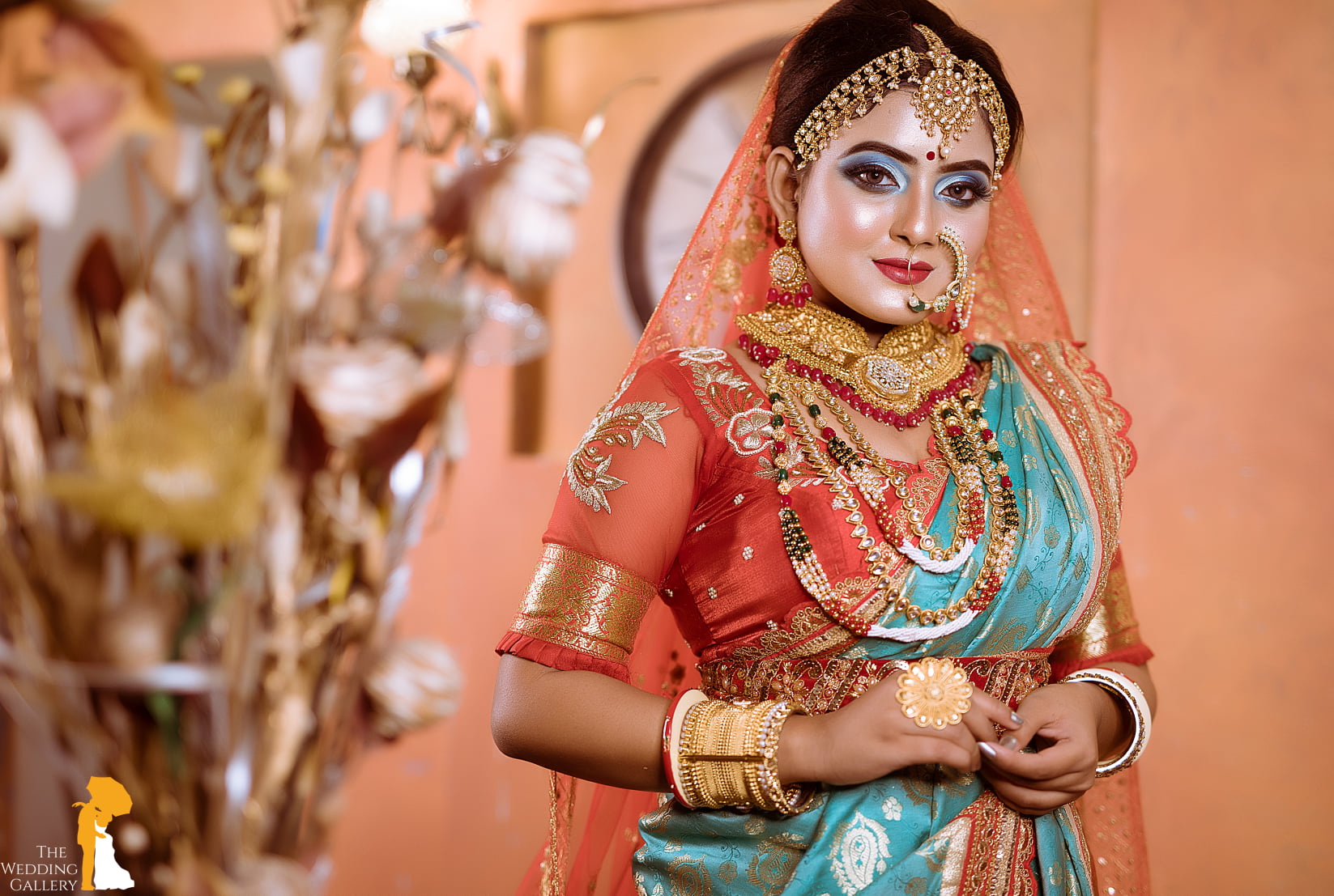 bengali wedding bridal saree