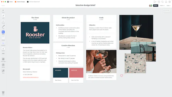 Interior Design Brief Template & Example Project - Milanote