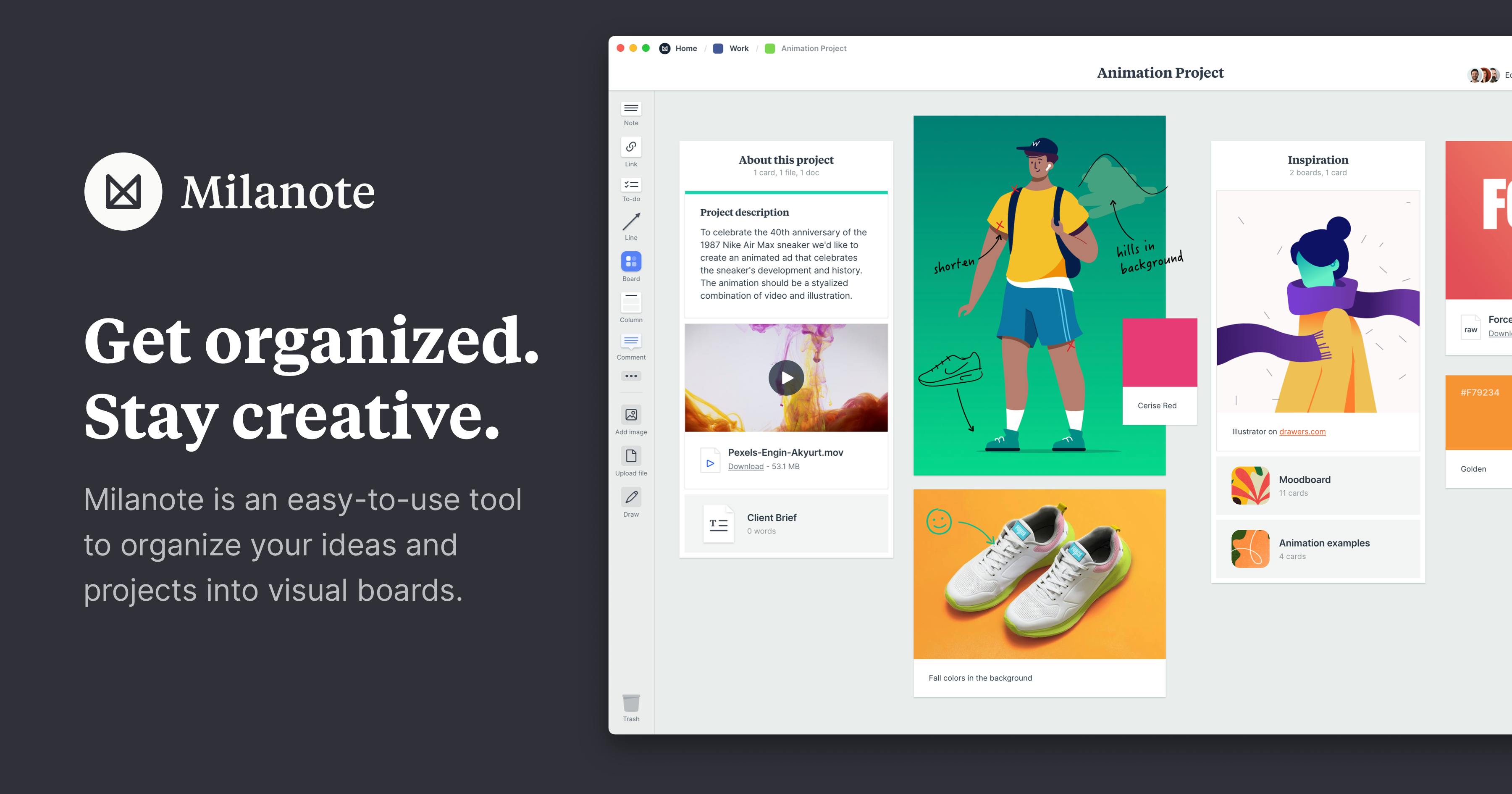 Milanote - The Tool For Organizing Creative Projects