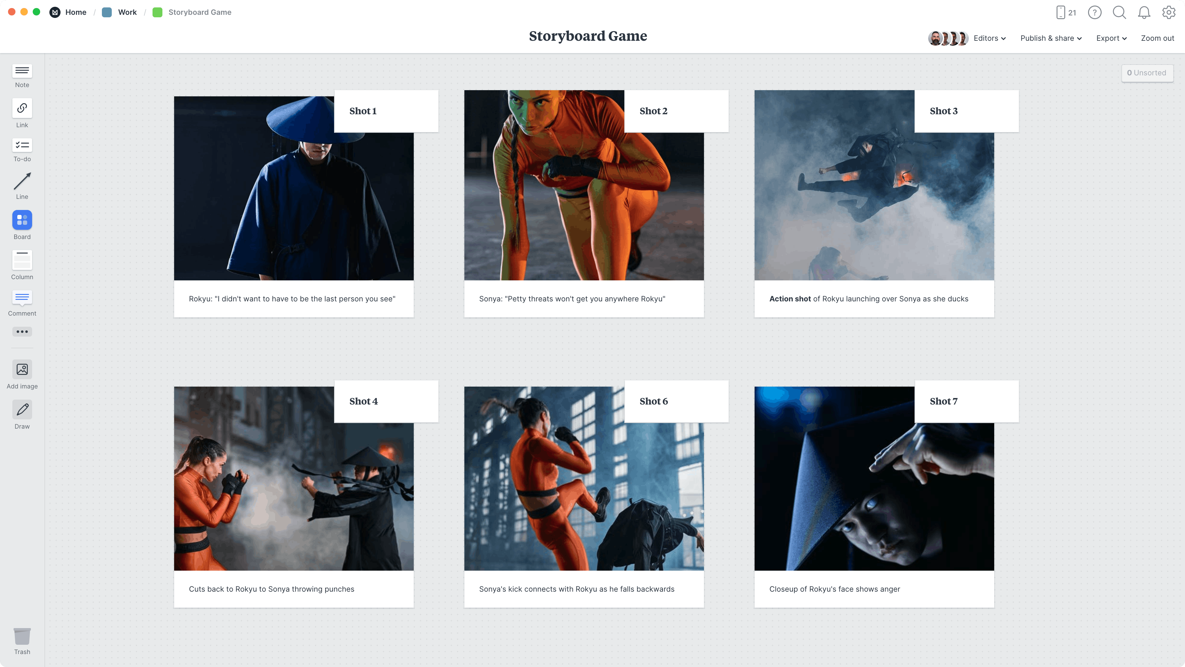 Free Online Storyboard Creator App - Milanote Free Online Storyboard Creator App - Milanote