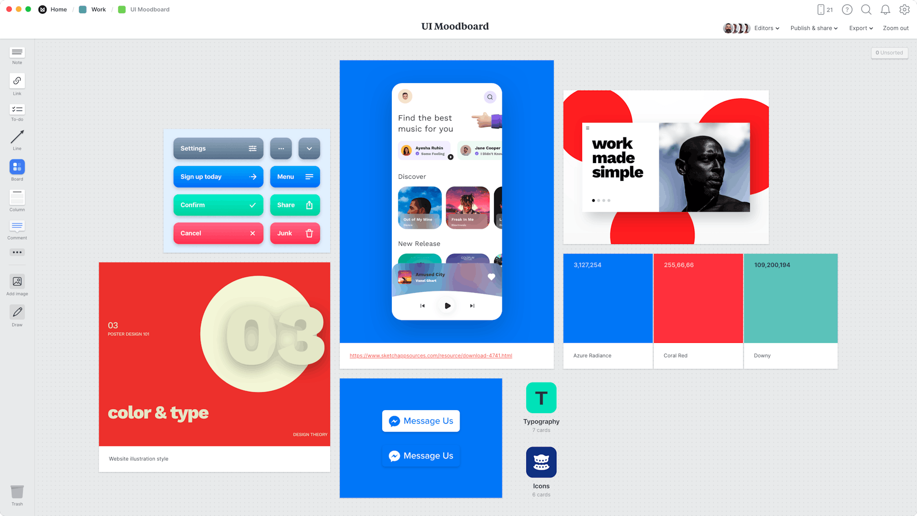 Ten Free UX Design Templates & Examples - Milanote