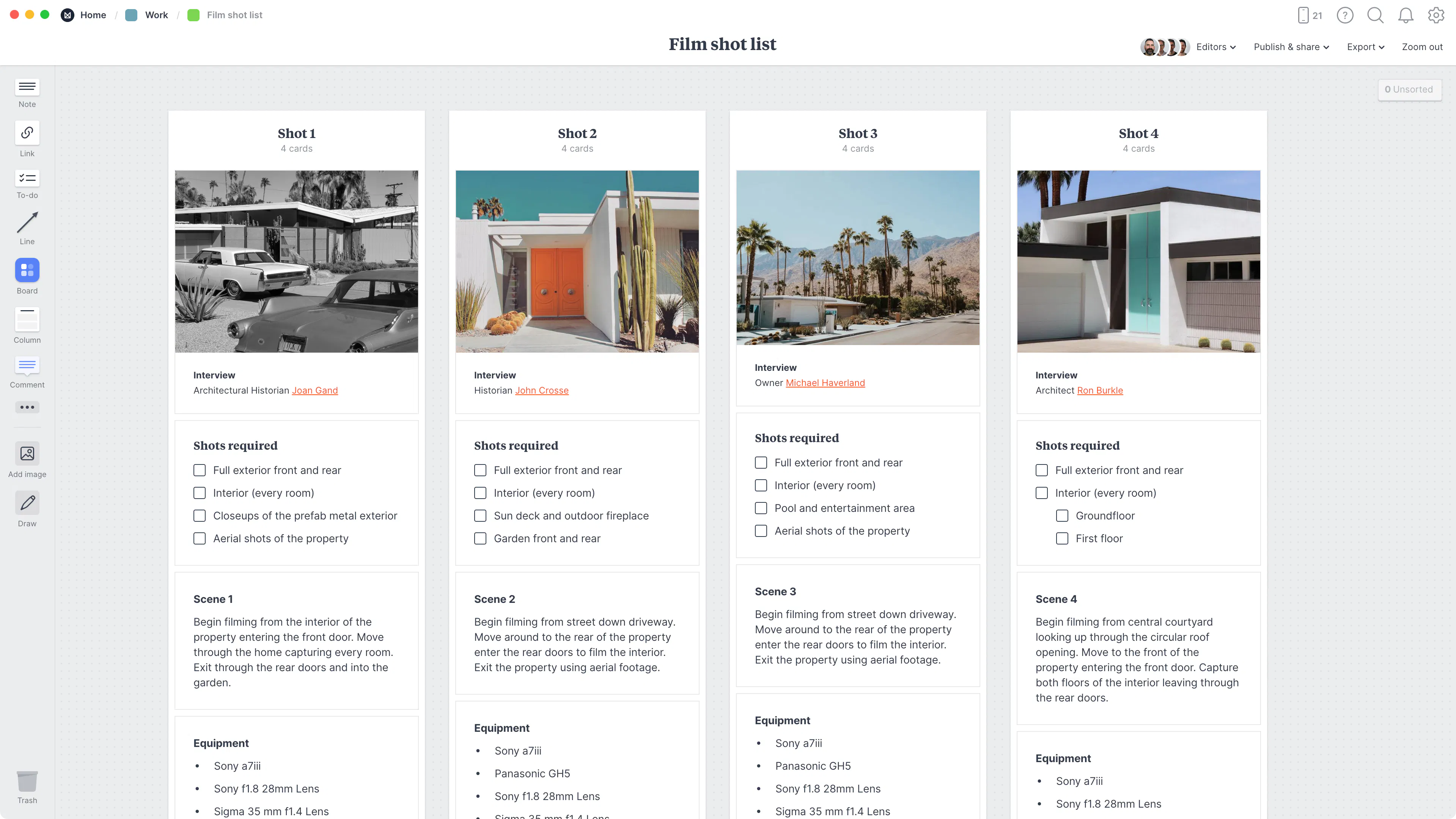Film Shot List Template Example Milanote Film Shot List Template Example Milanote