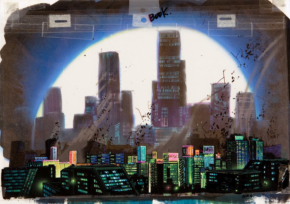 Mind Blowing Artwork From The Anime Classic Akira The Work