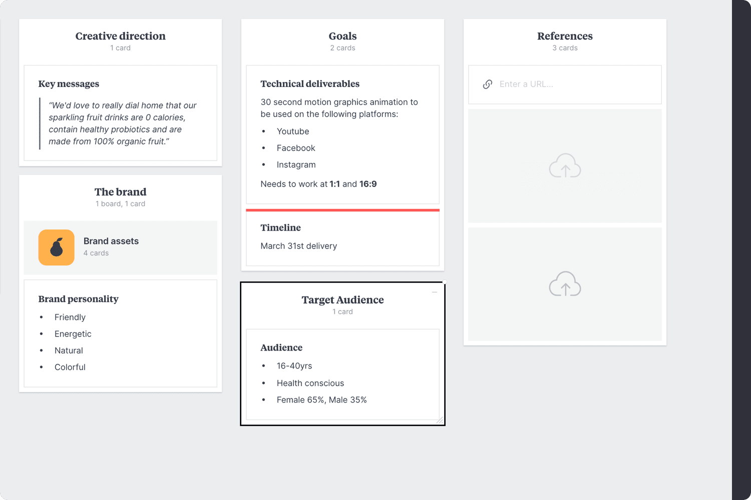 Motion Design Brief Template & Example Milanote Motion Design Brief Template & Example Milanote