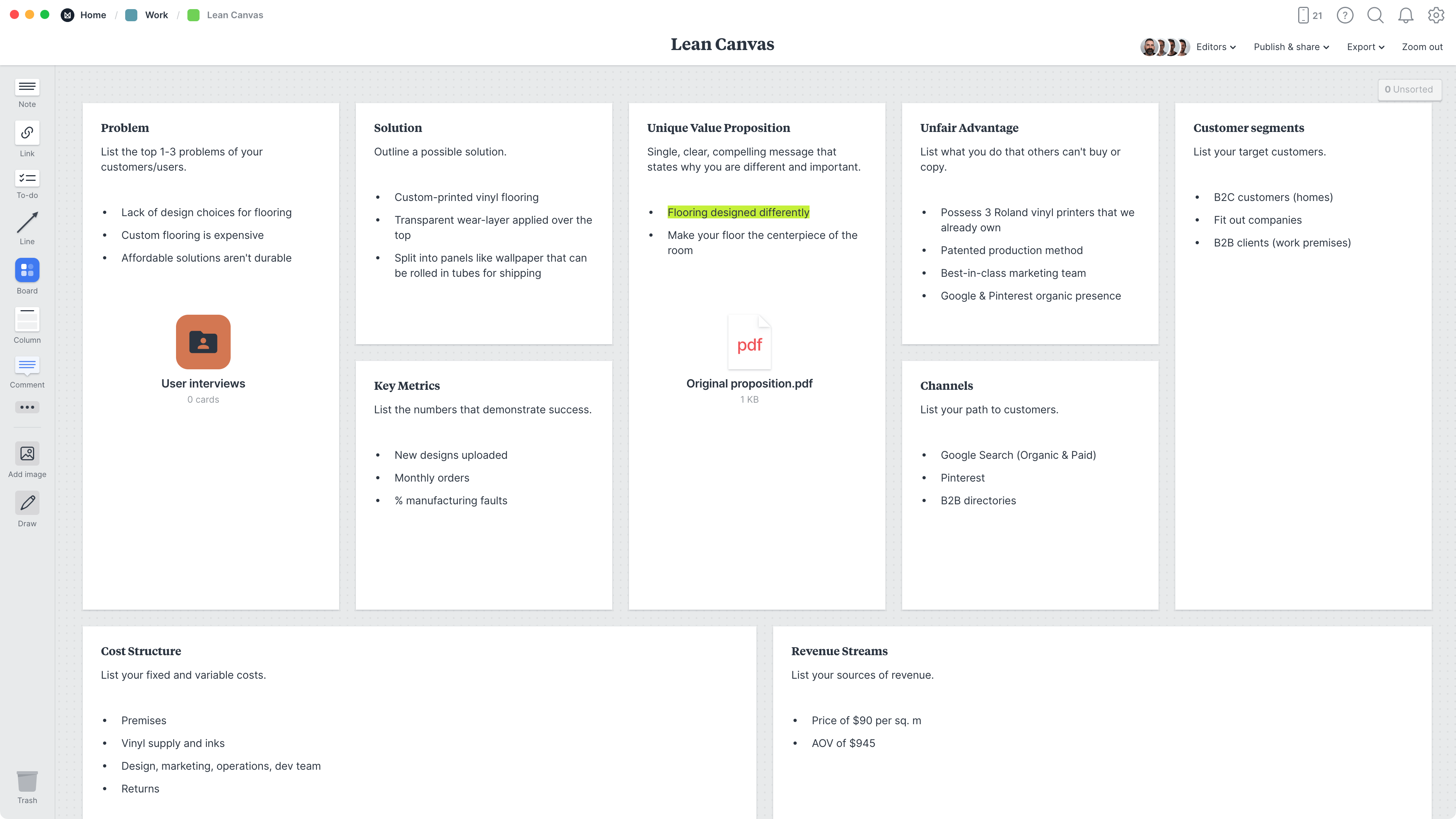 Lean Canvas - 1-Page Business Model