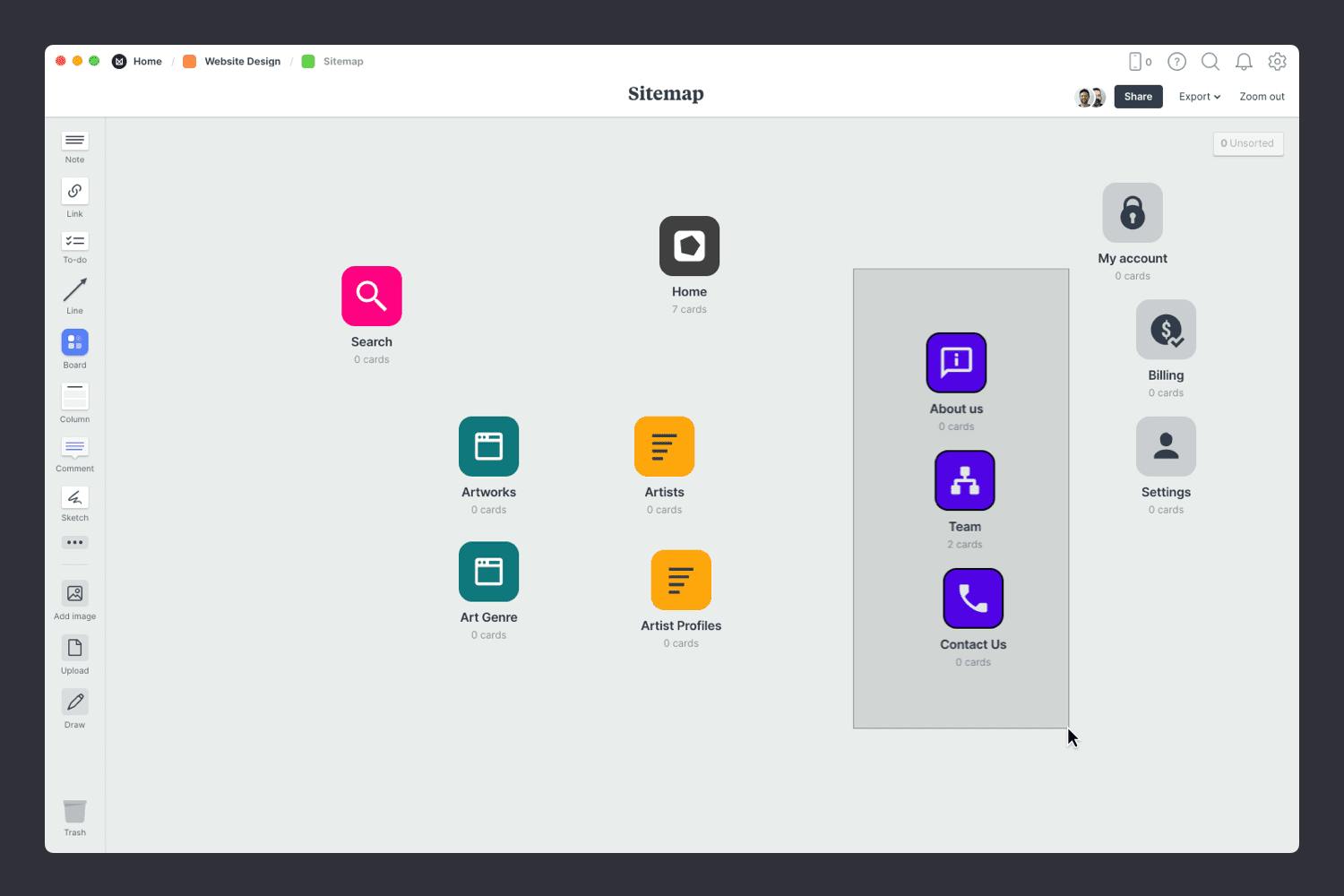 sitemap guide step02