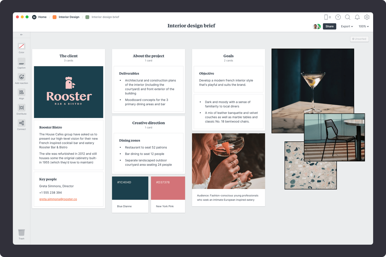 Interior Design Project Plan Template & Example - Milanote