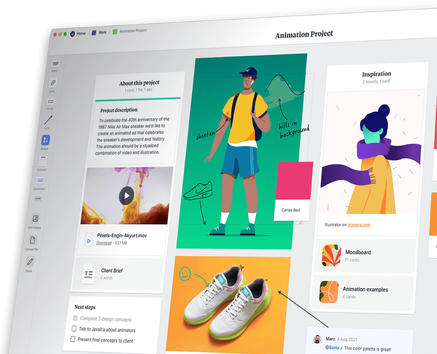 Online Whiteboard  Whiteboard For Creatives Milanote