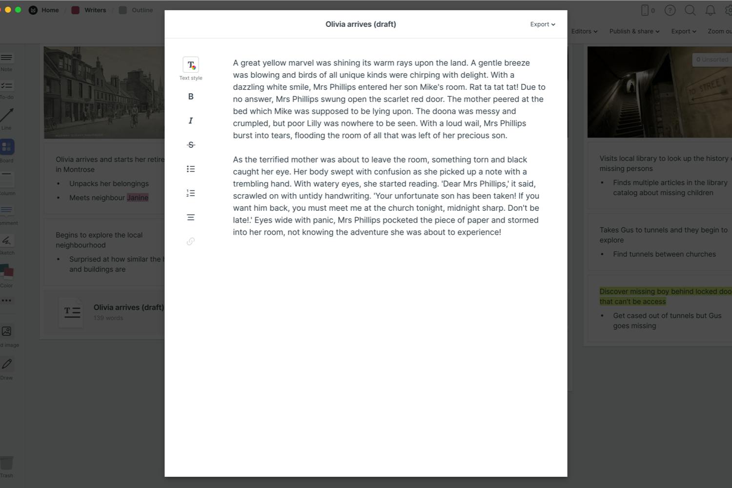 how to write a story from outline Writers story outline guide step06