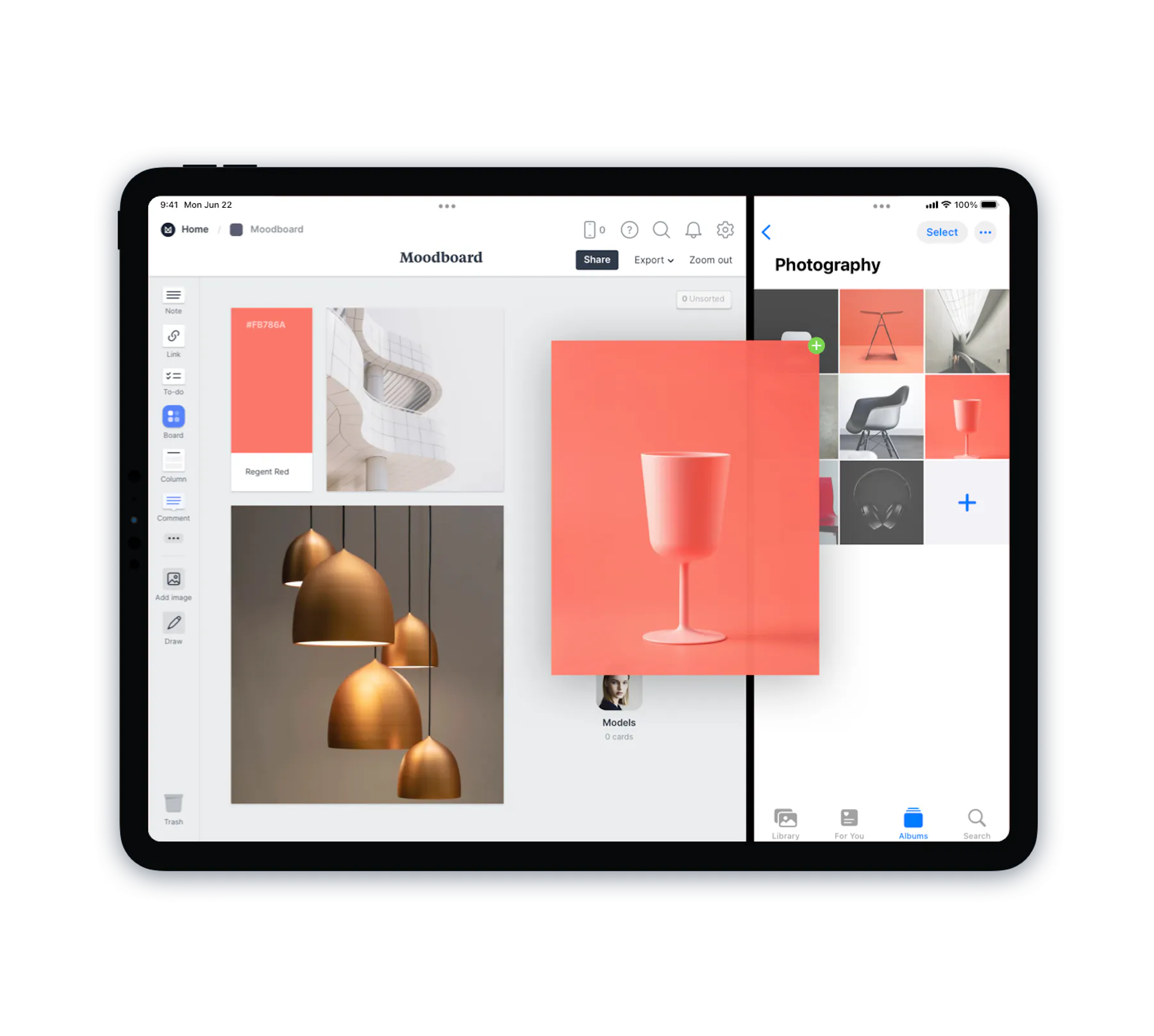 Download the Milanote iPad app for free