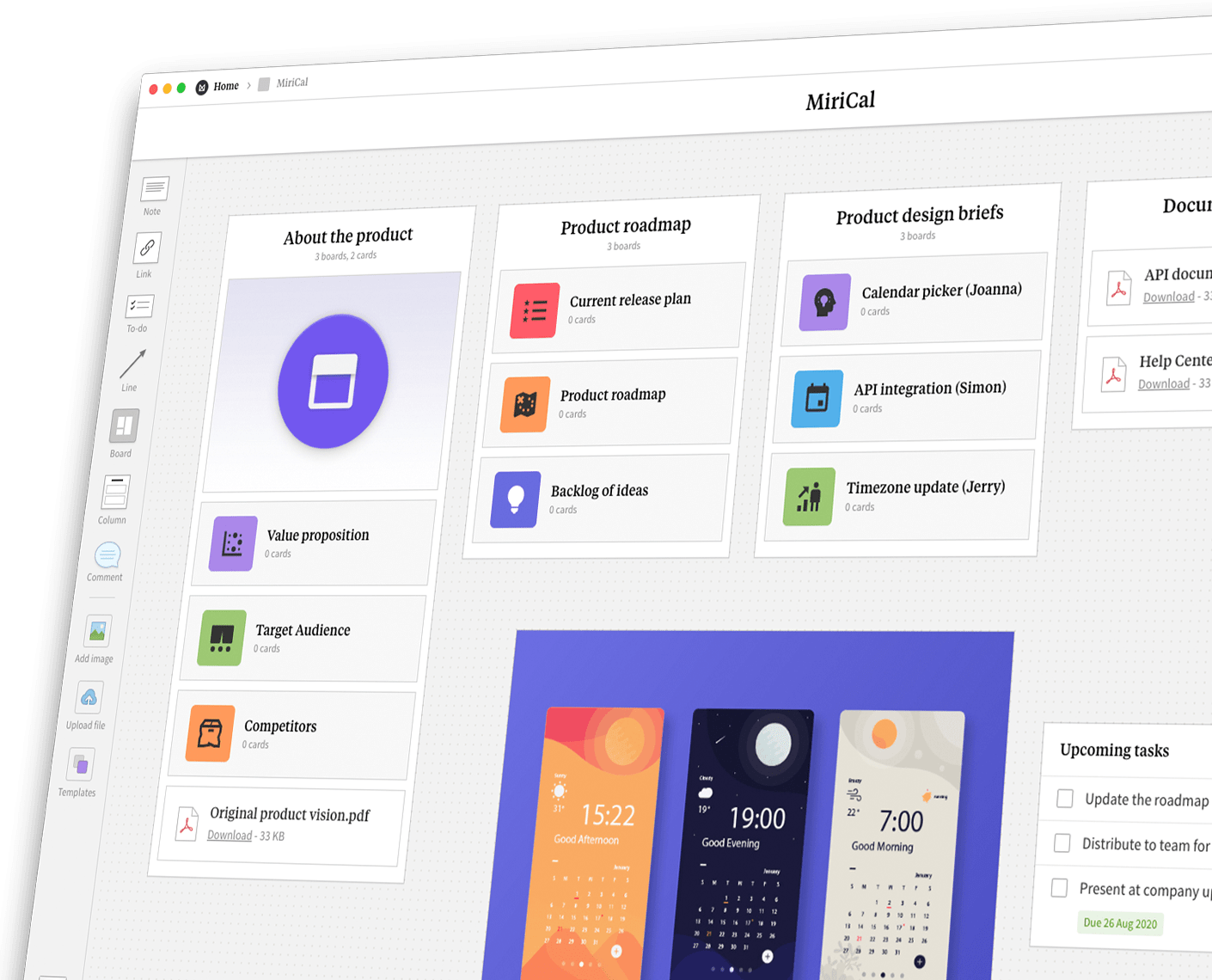 Visual Workspace For UX/UI Designers - Milanote