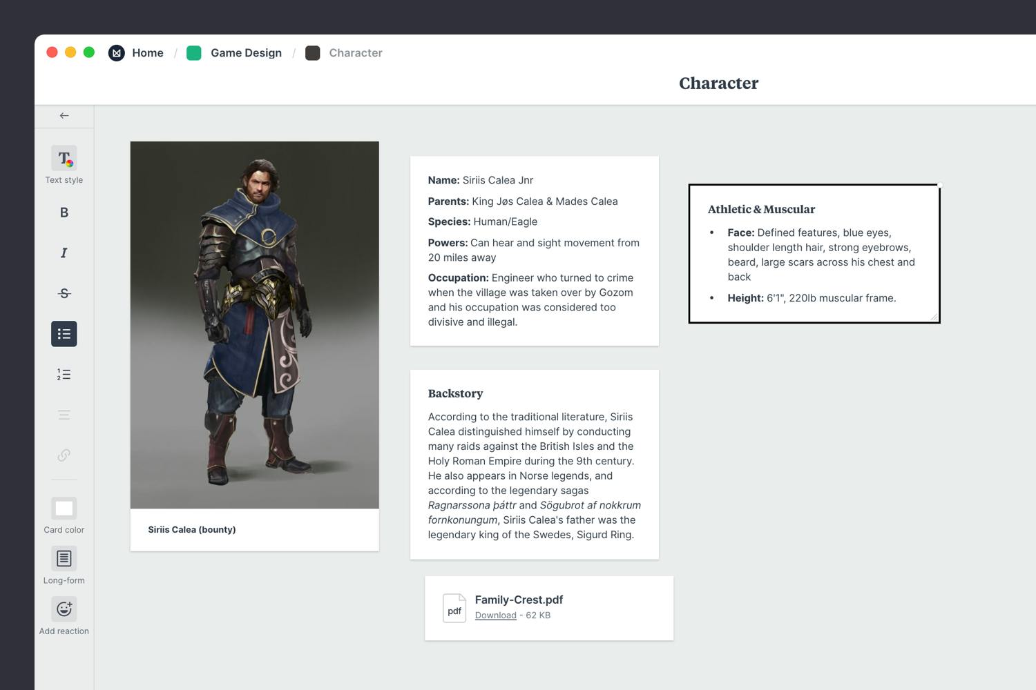 Video Game Design Character Skills - Biermann Occowell