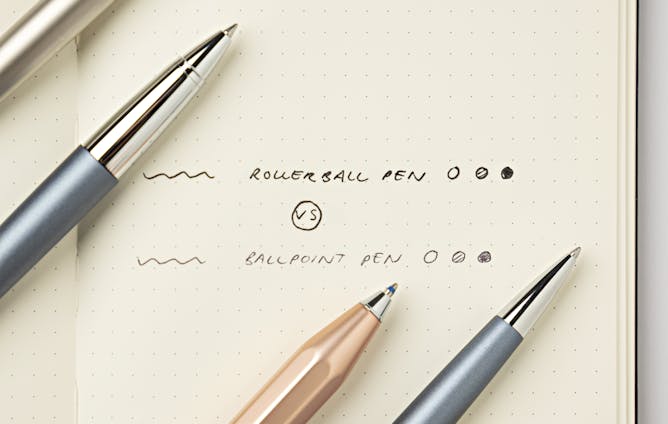 Ballpoint vs Rollerball - What's the difference?