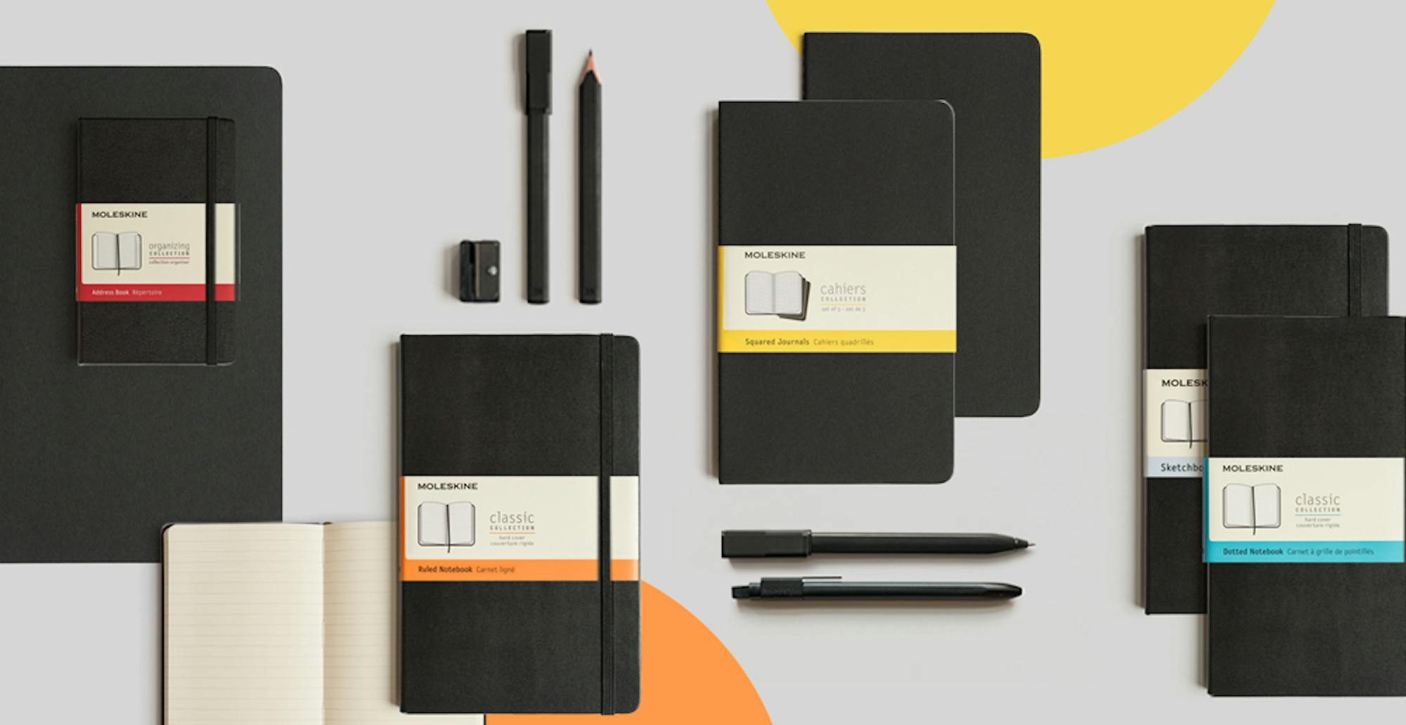 Moleskine Cahiers Collection Set 3 A5 Notebooks
