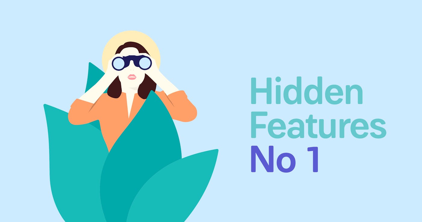 MindNode's Hidden Features, Long press actions in iOS