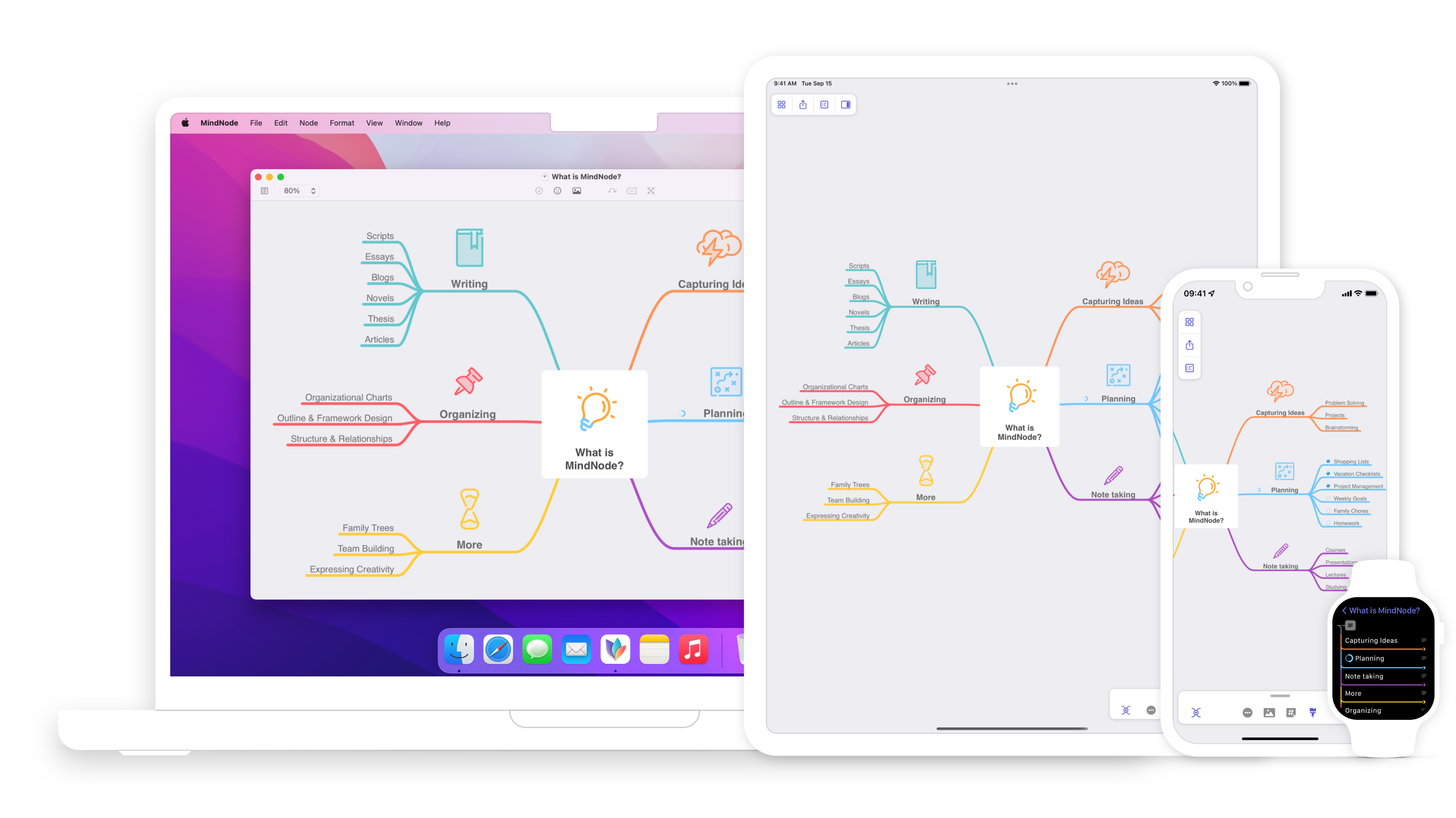 mindnode app on surface pro