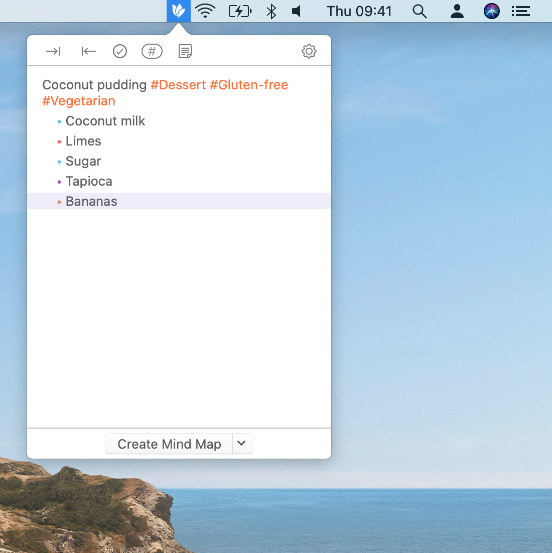 Visual Tags and Quick Entry