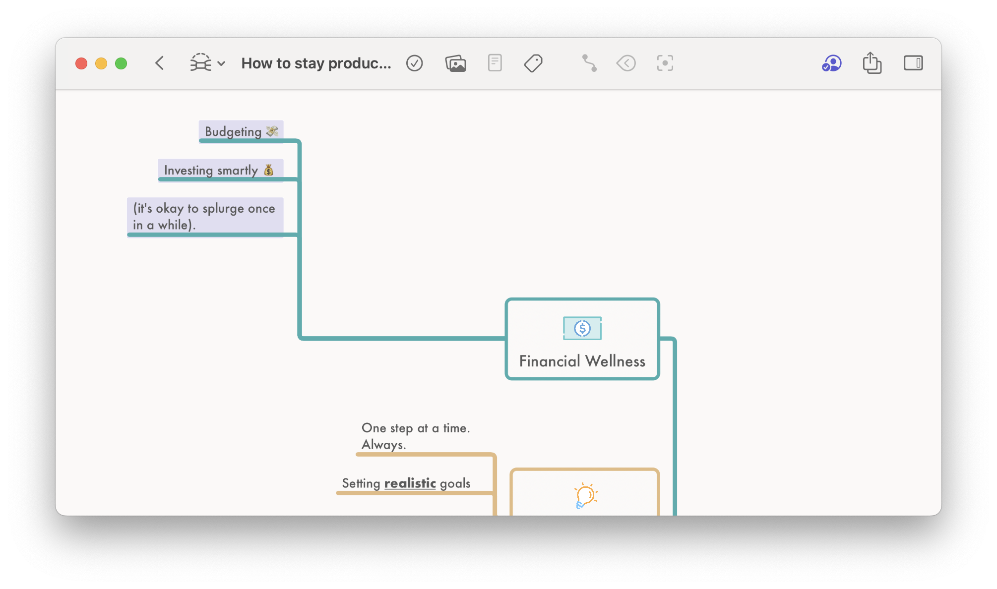 Freely position your nodes, while retaining automatic layout for all nodes.