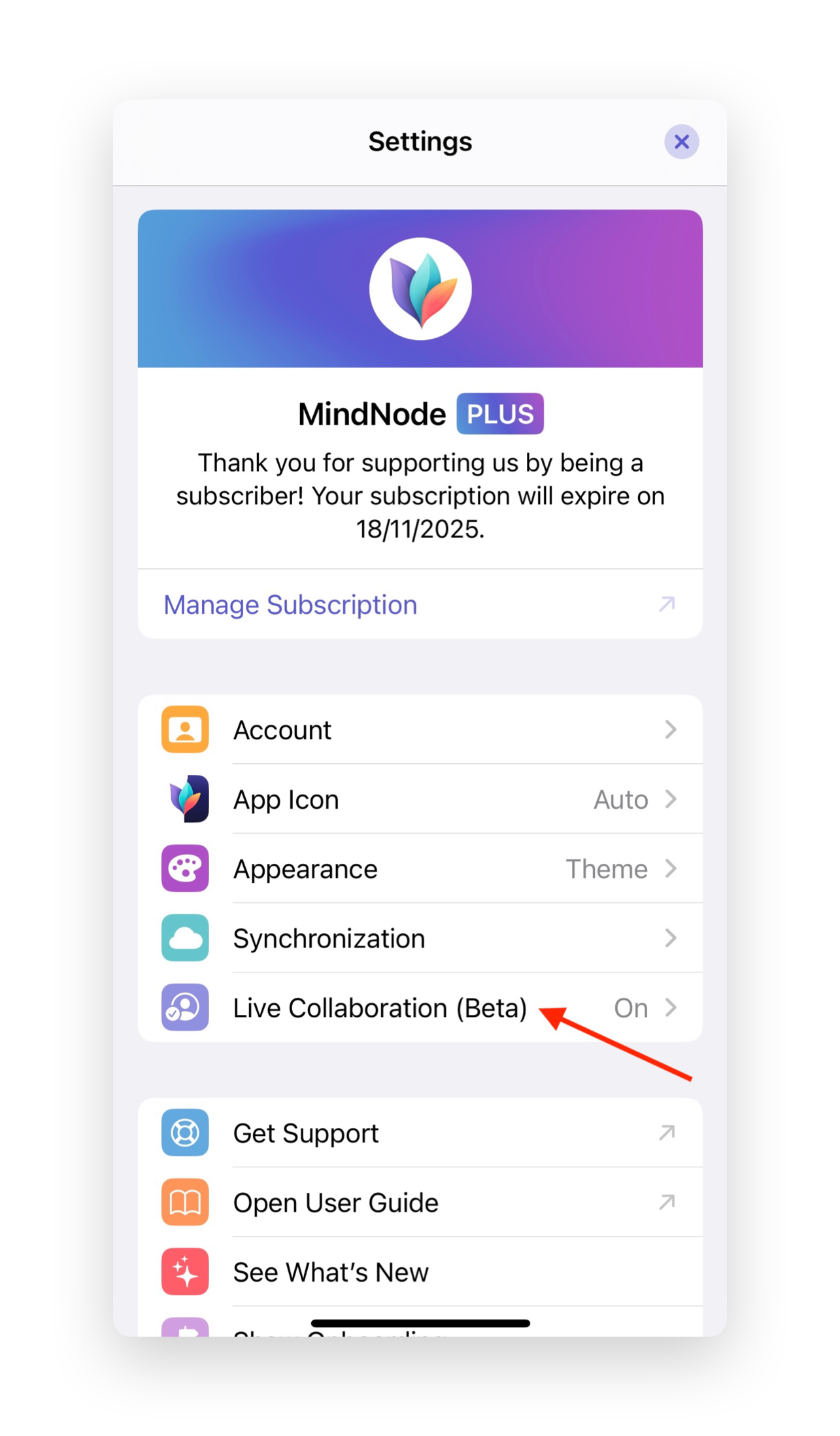 Live Collaboration on iOS

