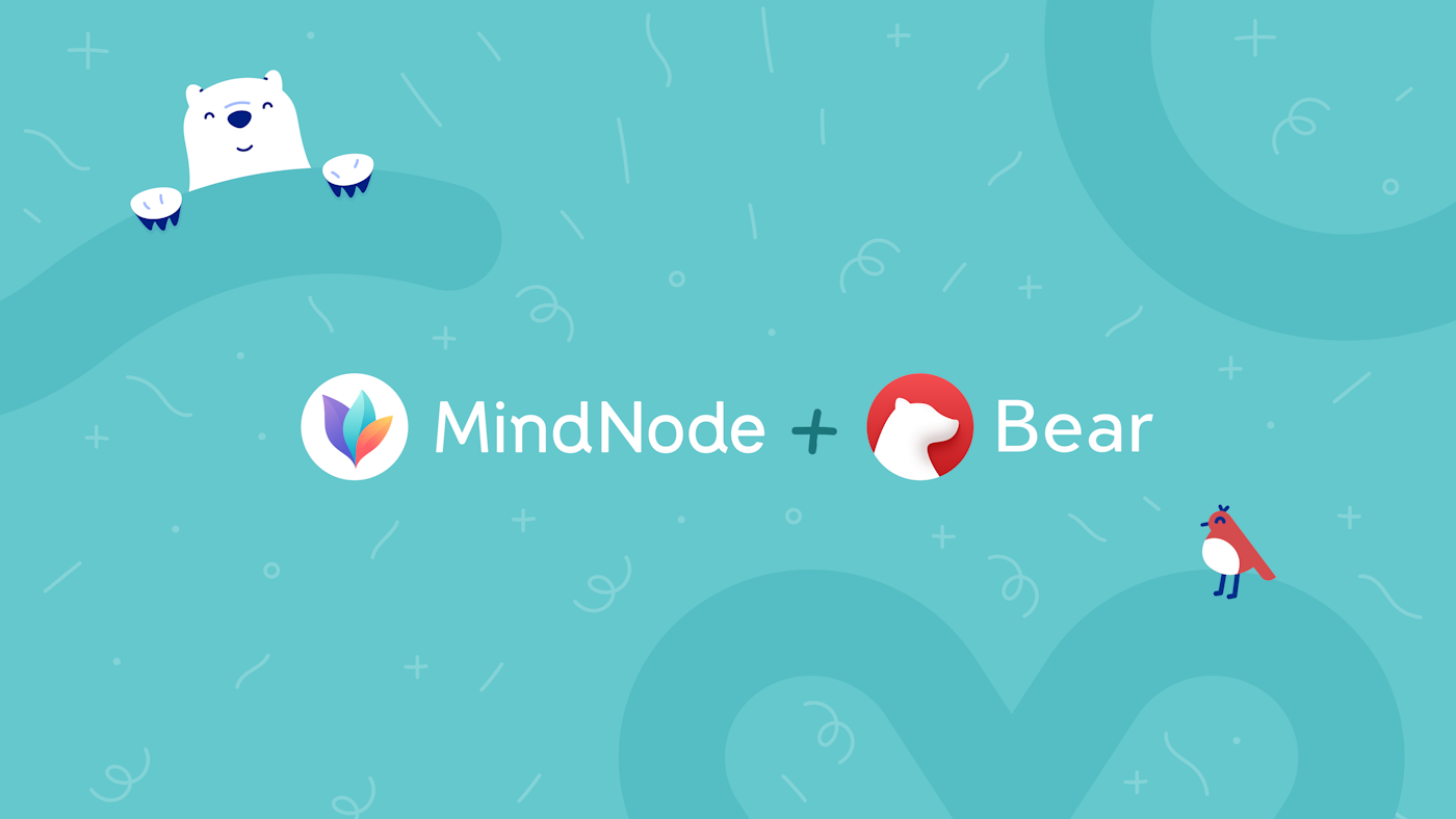 MindNode and Bear