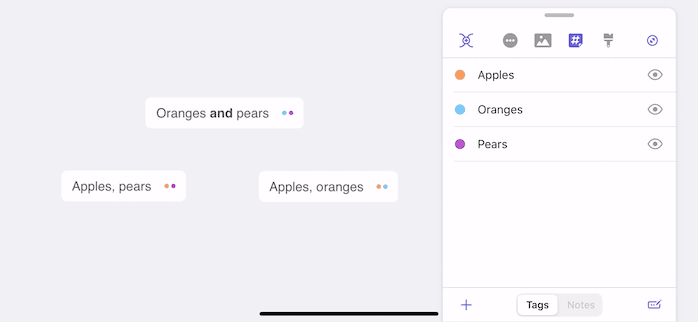 New ways to highlight Visual Tags in MindNode 7.3