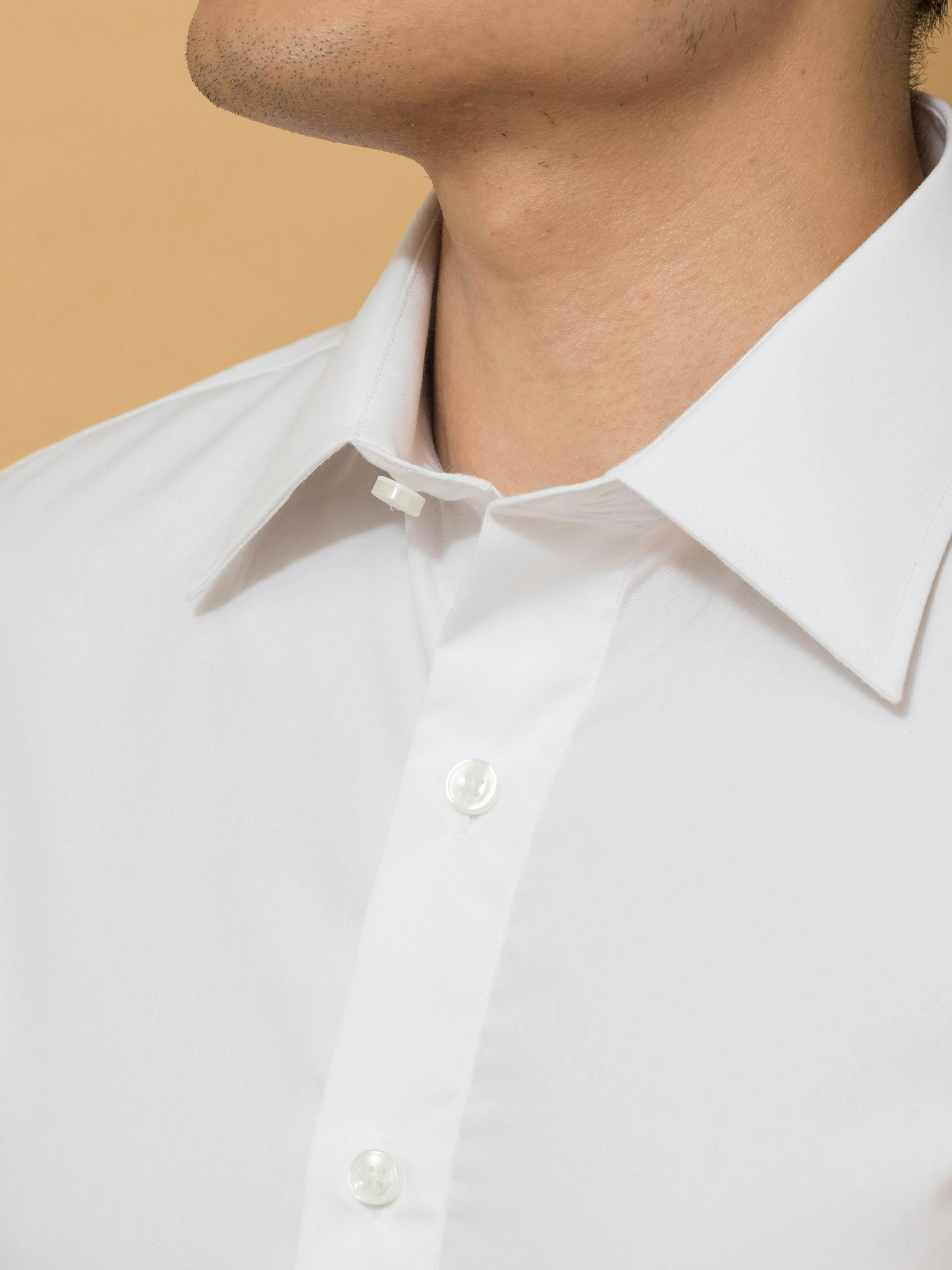 man in white button up shirt