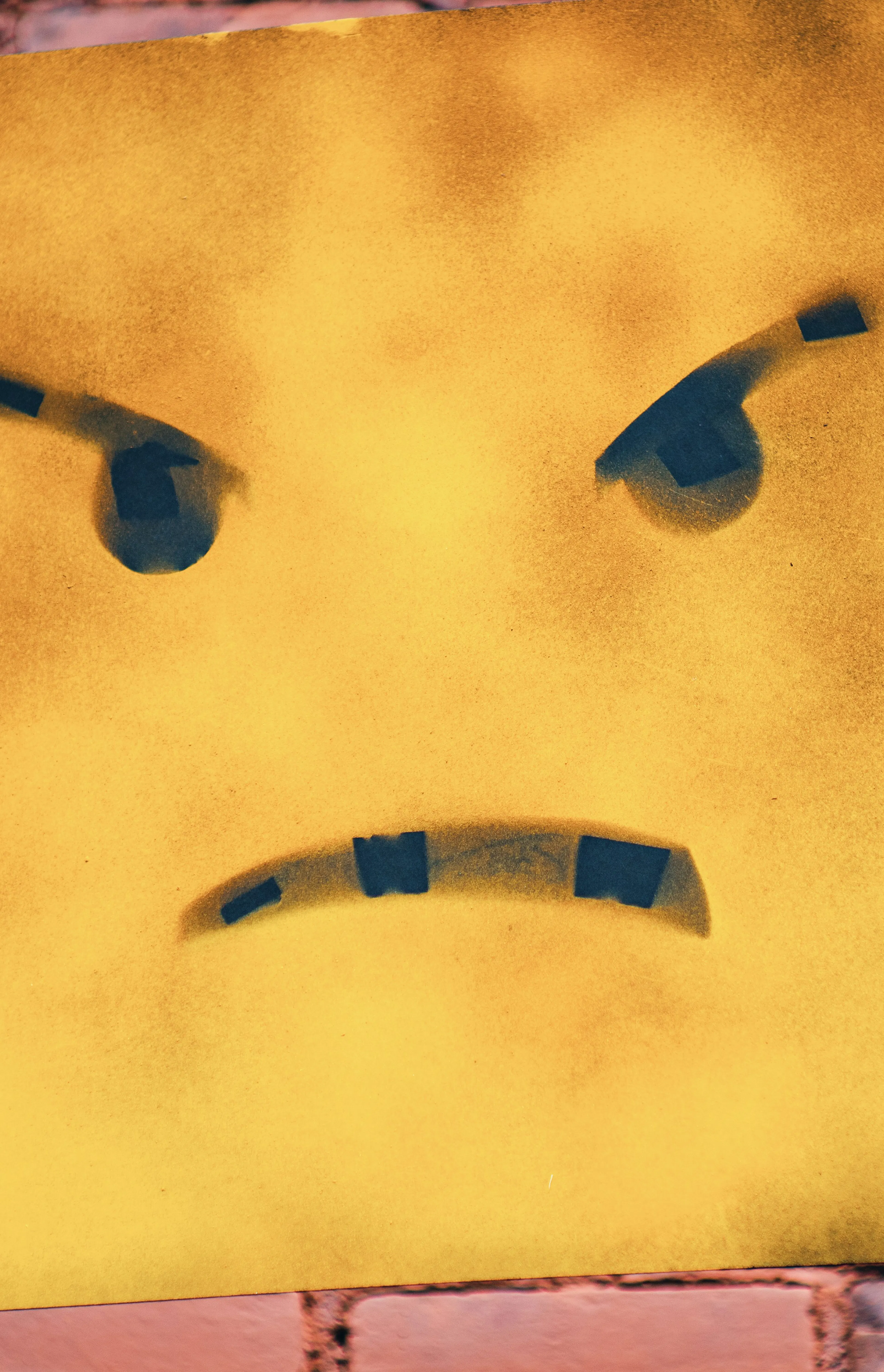 angry face illustration