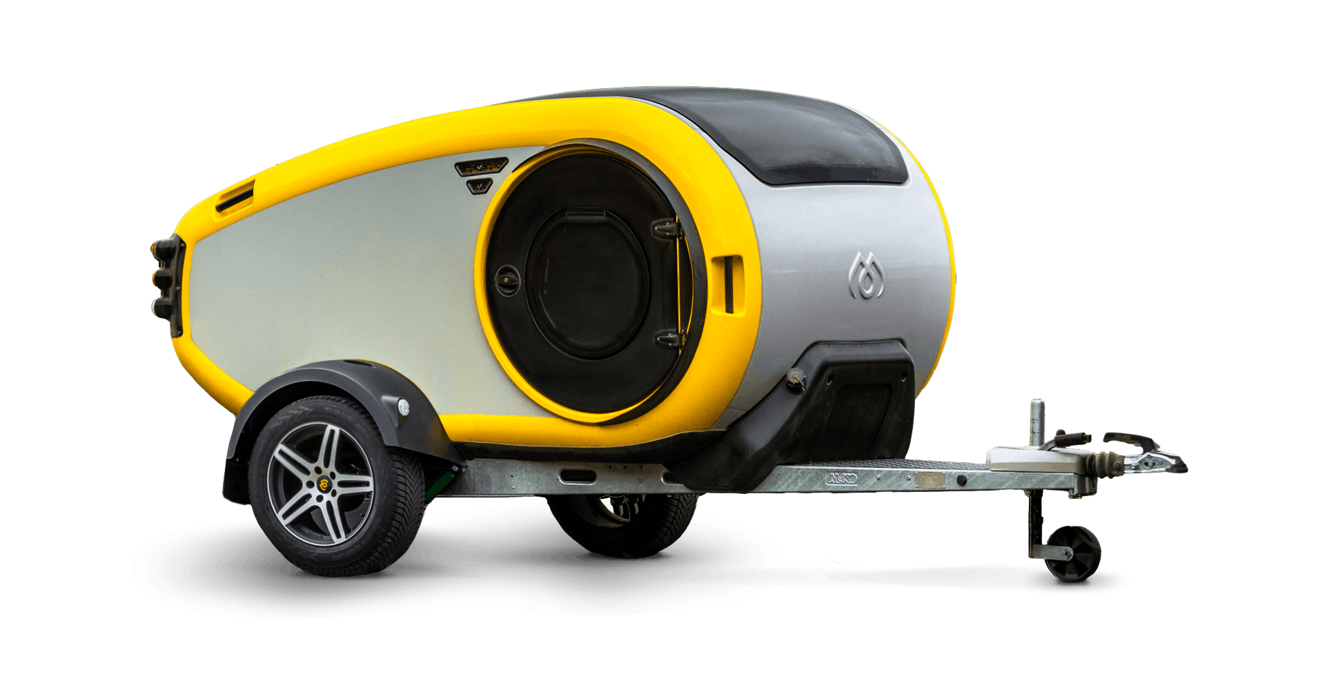 Mink Mink Campers A lightweight, teardrop shaped Camper