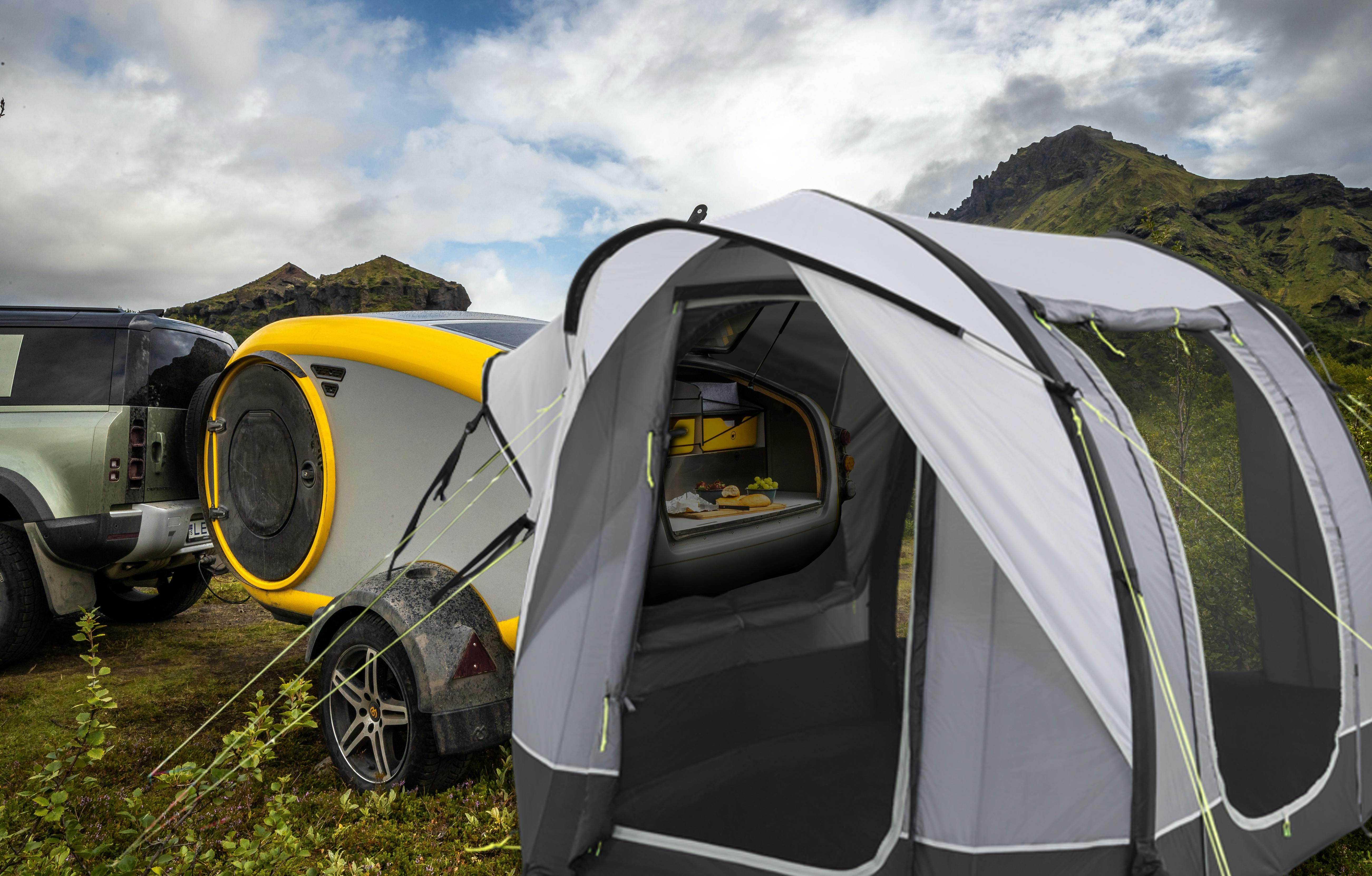 Shelter From The Elements Mink Campers A lightweight, teardrop
