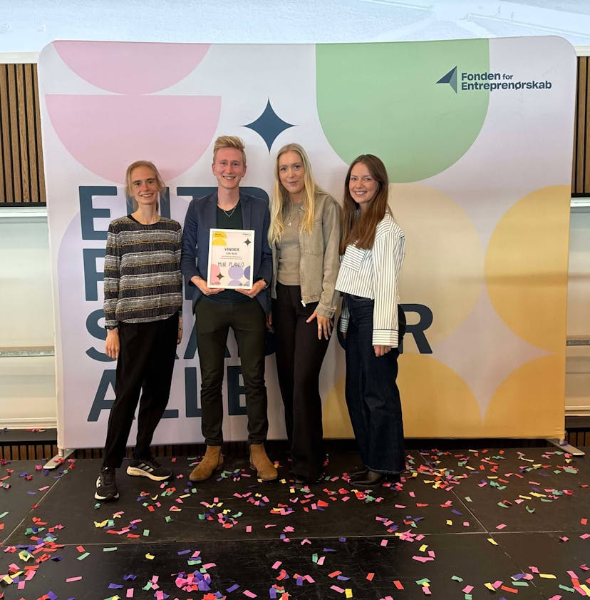 Et vindergruppebillede fra Det Regionale Mesterskab i vores kategori