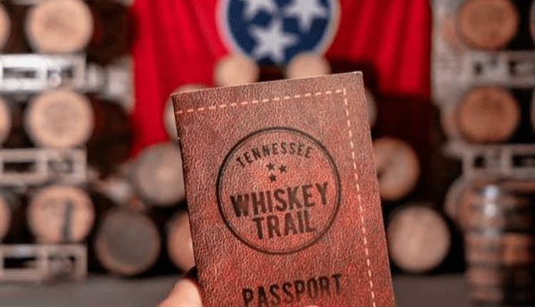 A Tennessee Whiskey Trail Passport.