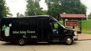 A Mint Julep Experiences vehicle.