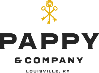 pappy & co logo with pappy keys