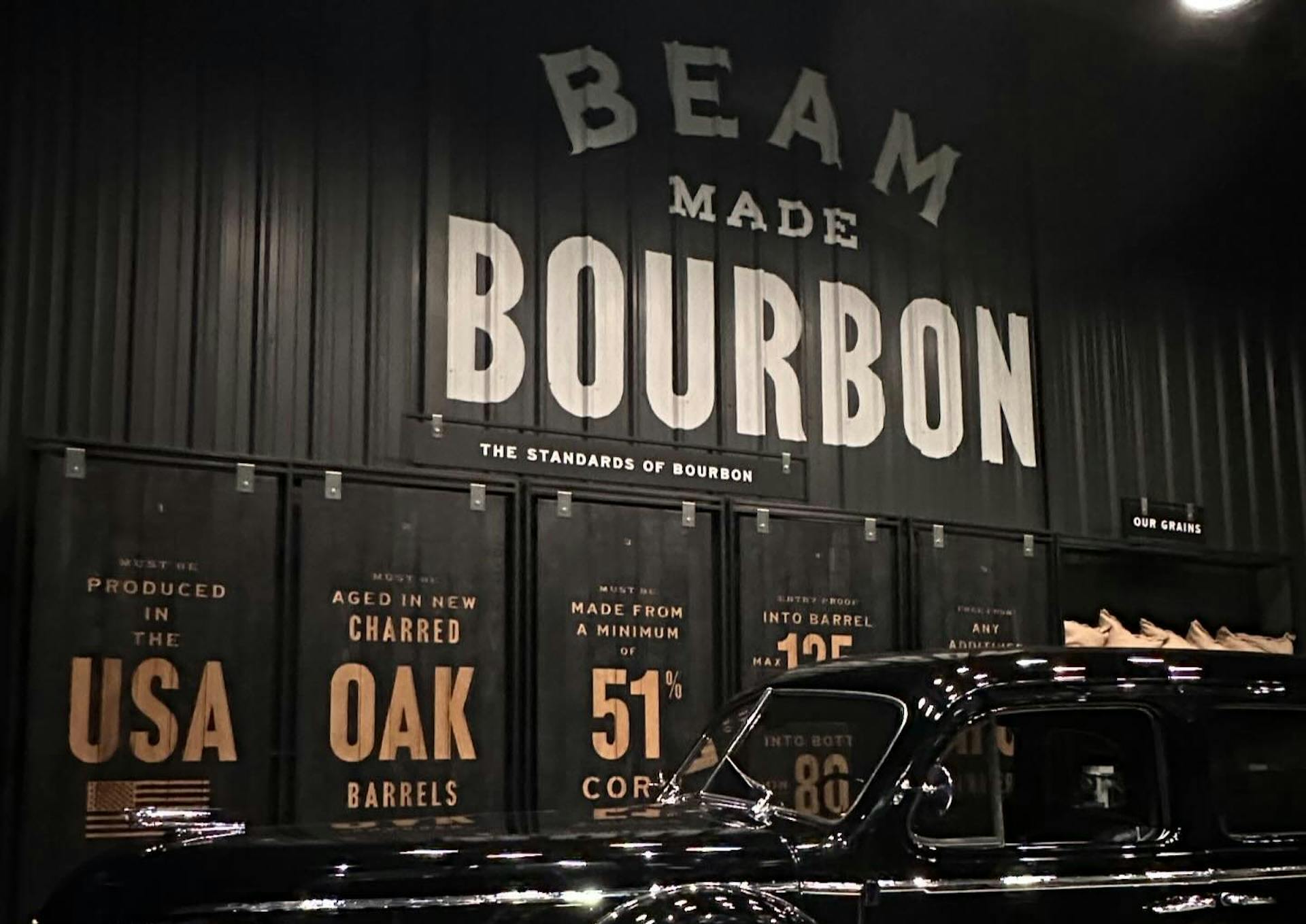 A look inside Jim Beam distillery