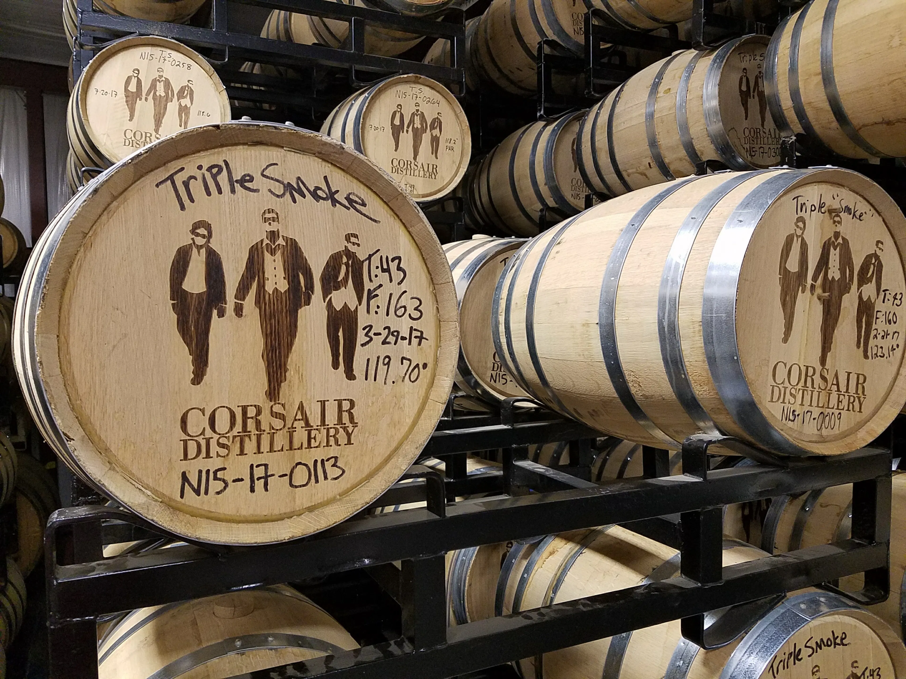 a look at corsair distillery, a stop on Nashville's Best Whiskey Tour by Mint Julep Experiences