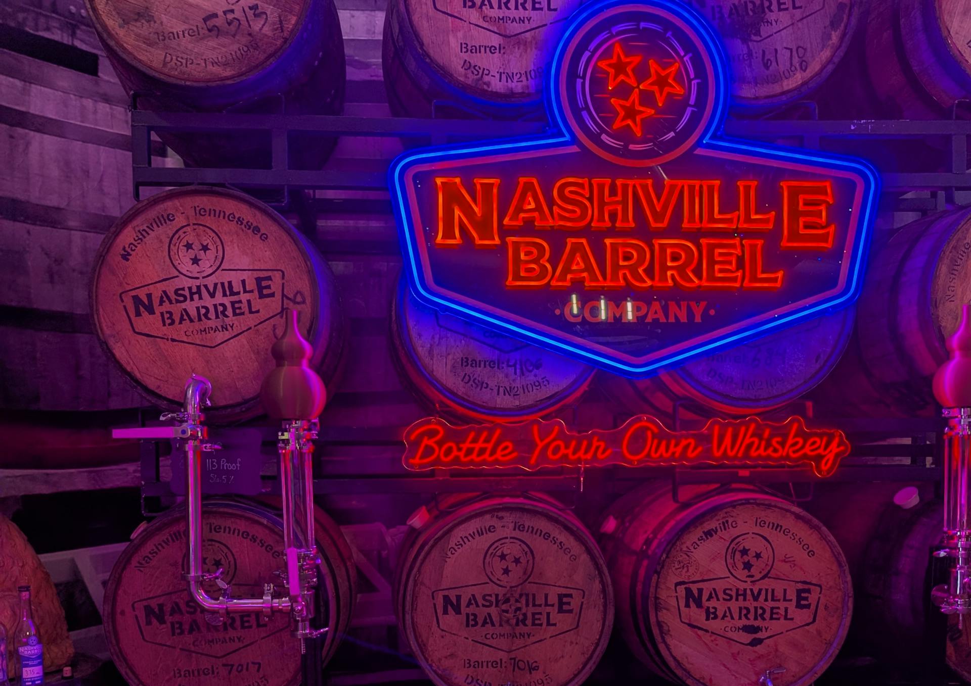 a look inside Nashville Barrel, a stop on Nashville's Best Whiskey Tour by Mint Julep Experiences