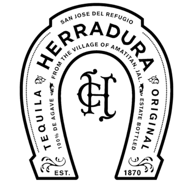 Black & White Herradura Tequila Logo