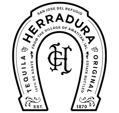 Black & White Herradura Tequila Logo