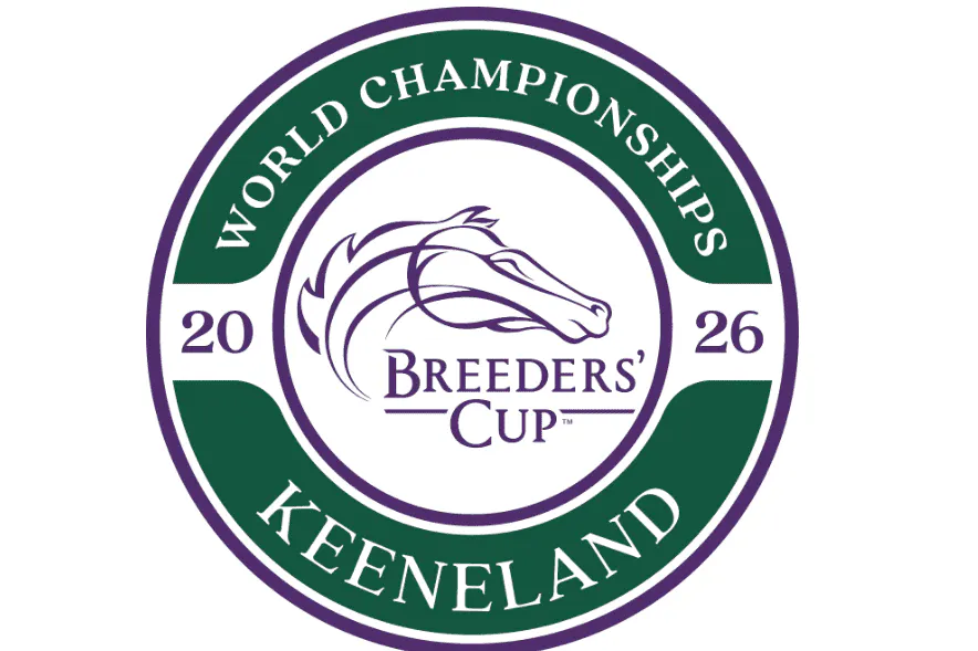 Green and Purple 2026 Breeders' Cup Logo