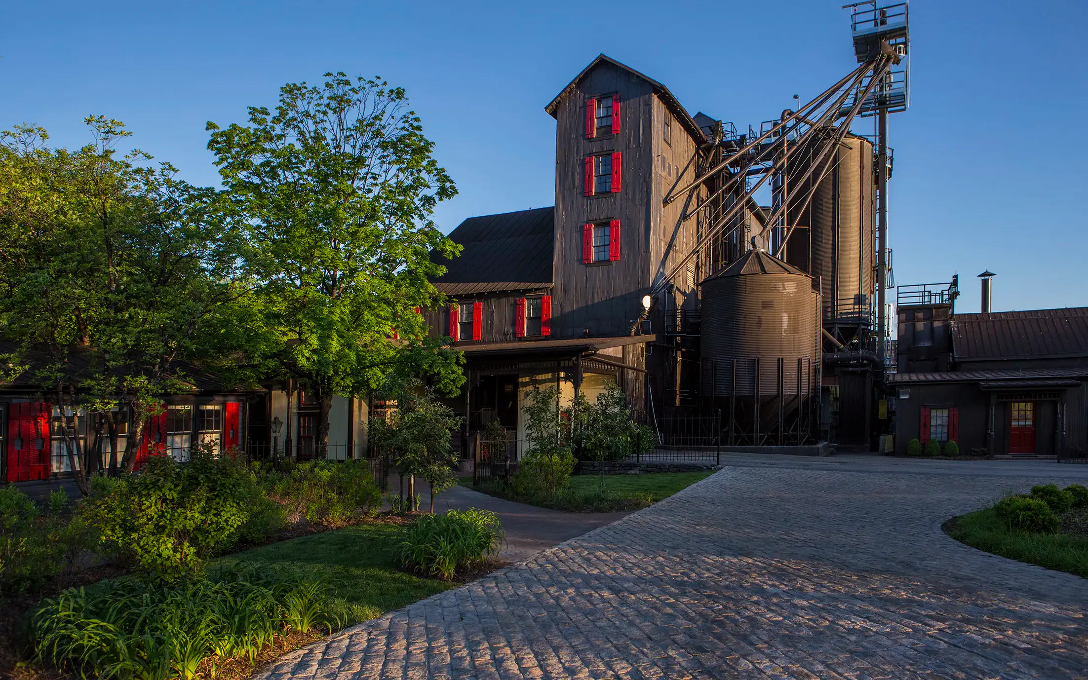 a photo of the makers mark distillery grounds at star hill farm