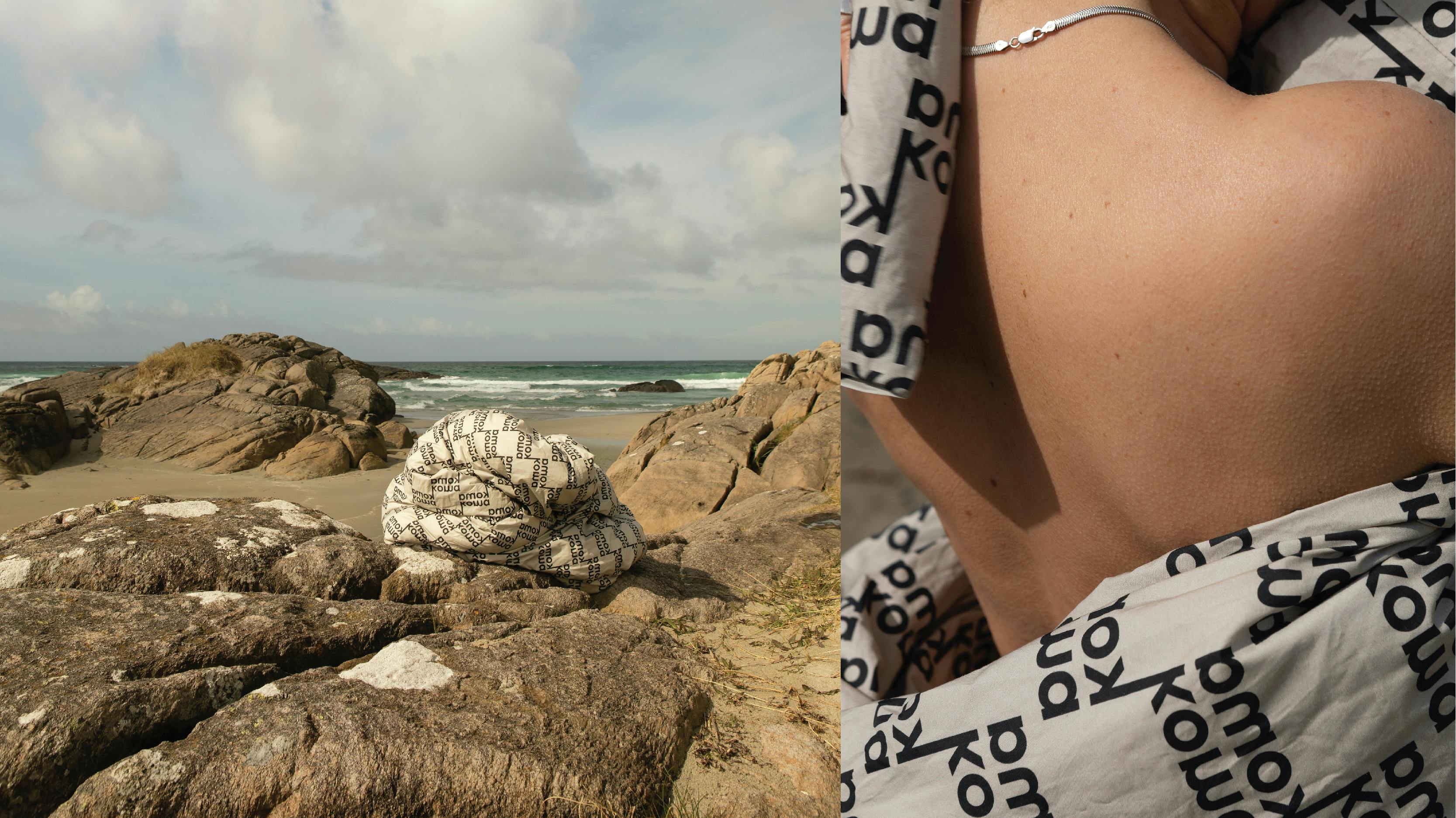 Sengetøy fra Amokamok i fargen Amok Social Beige