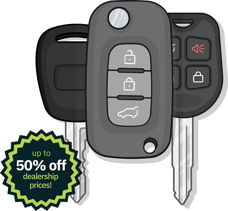 50 percent off car keys